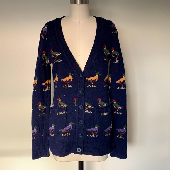 Anthropologie Duck Sweater 